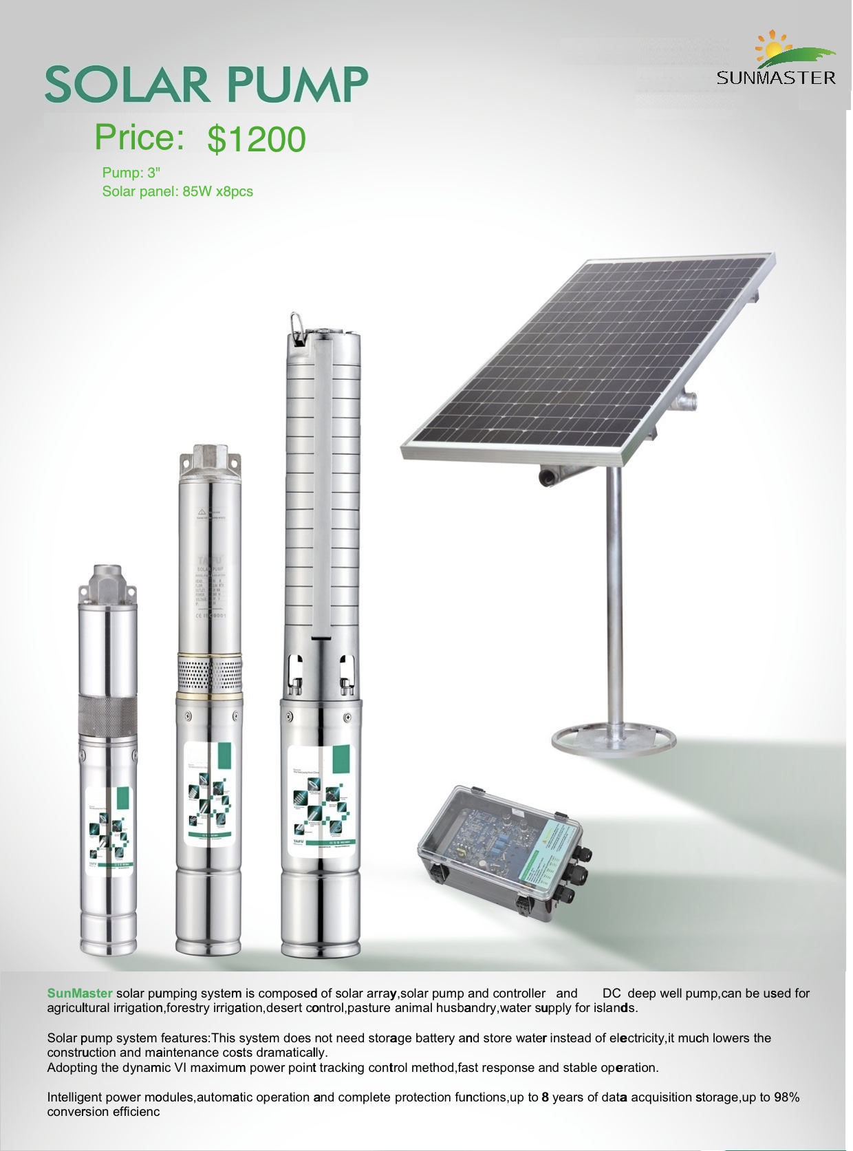 Solar pump